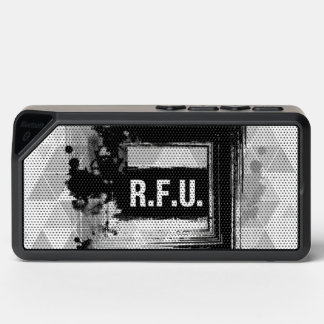 R.F.U Street Distress Graphic Bluetooth Speaker