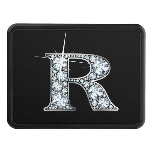R Faux_Diamond Bling Hitch Cover