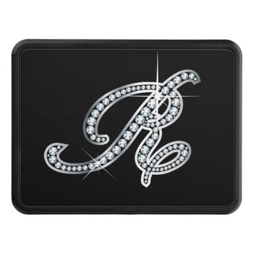 R Faux_Diamond Bling Tow Hitch Cover