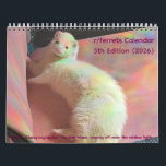 r/ferrets Calendar 5th Edition (2026)<br><div class="desc">r/ferrets winning photos for the 2025 year! All proceeds will go to a chosen ferret shelter.</div>