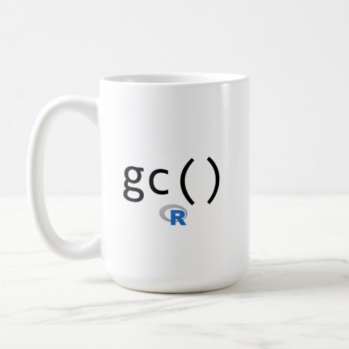 R Garbage Collector Coffee Mug