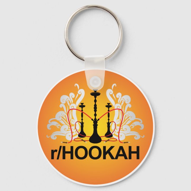 r/Hookah Keychain (Front)