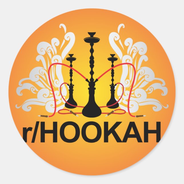 r/Hookah Sticker (Front)