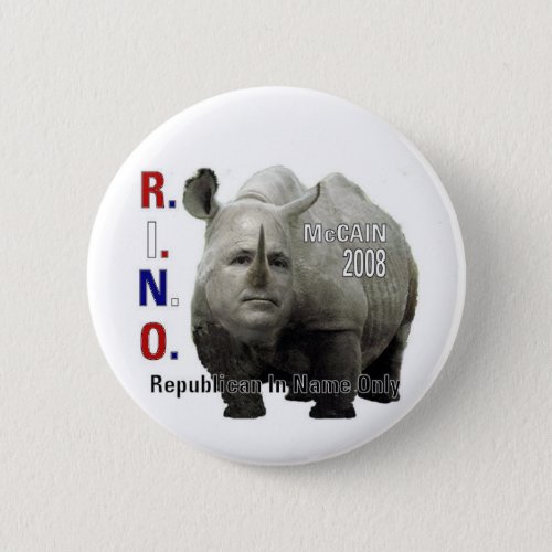 RINO McCAIN Button