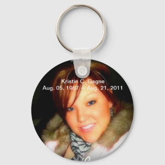 R.I.P. Kristin C. Gagne Keychain