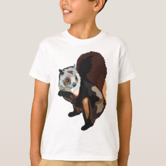 R is for Red and White Flying Squirrel  T-Shirt