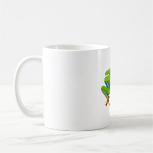 R is for Red Eyed Tree Frog Coffee Mug