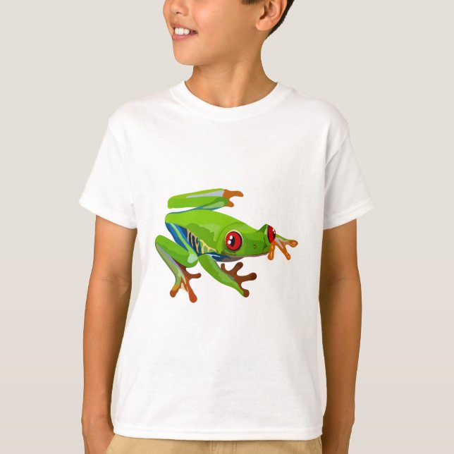 R is for Red Eyed Tree Frog T-Shirt (Front)