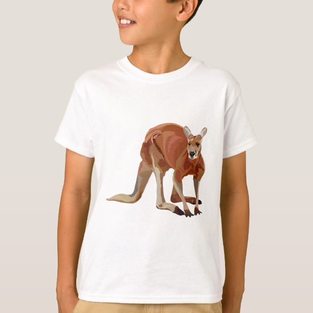 R is for Red Kangaroo T-Shirt (Front)
