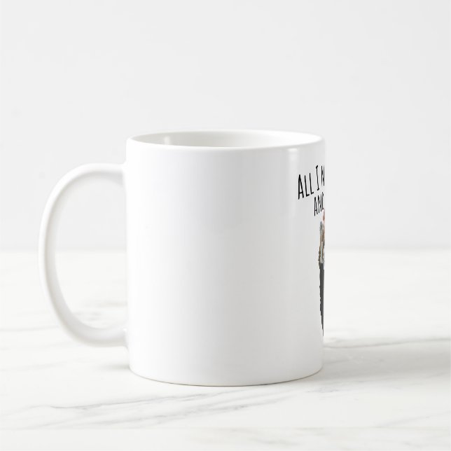 R is for Red Panda Coffee Coffee Mug (Left)