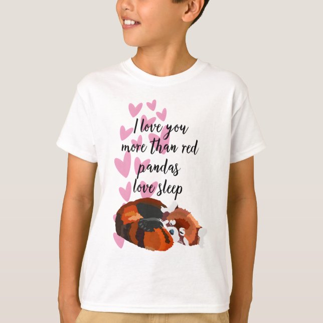 R is for Red Panda T-Shirt (Front)