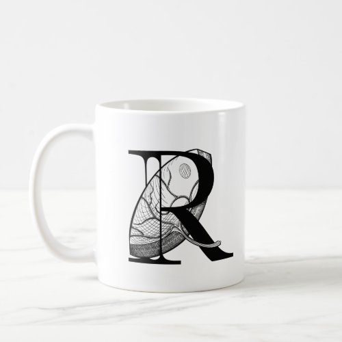 R is for Retina mug Coffee Mug