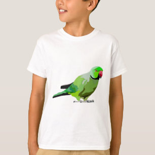 R is for Rose Ringed Parakeet T-Shirt