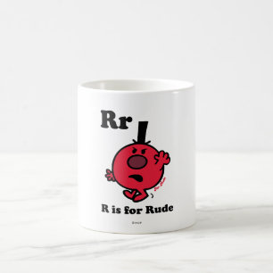R is for Rude Coffee Mug