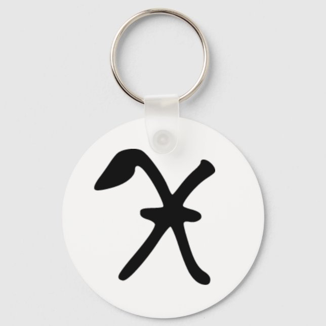 R Keychain (Front)