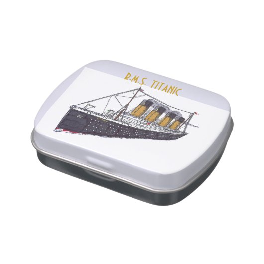 R.M.S. TITANIC - Candy Tin (Side)