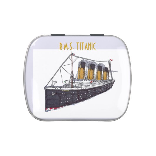 R.M.S. TITANIC - Candy Tin (Top)