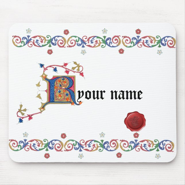 R medieval Mousepad (Front)