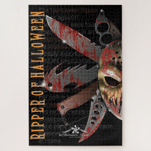 R. of H. Ripper of Halloween Jigsaw Puzzle