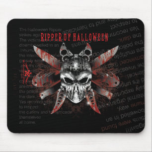R. of H. Ripper of Halloween Mouse Pad