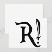 R! Pirate T-shirts (Front/Back)