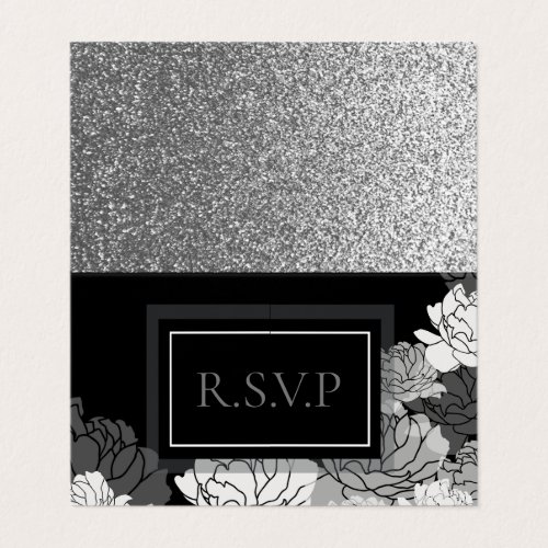 RSVP silver black  white 10th anniversary