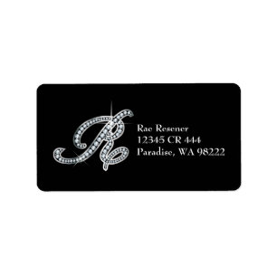 R Script "Diamond Bling" Label