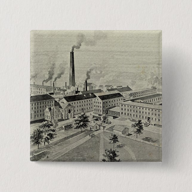 R Wallace & Sons Mfg Co Pinback Button (Front)