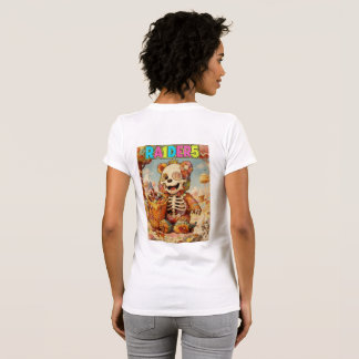 RA1DER5: The "Sugar Rush Skeleton" Retro Graphic T T-Shirt