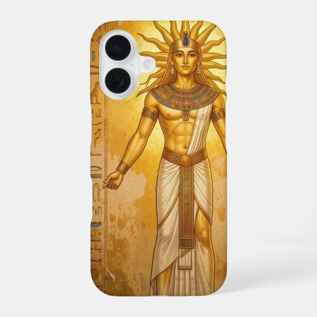 Ra – Ägyptischer Sonnengott´2 iPhone Case (Back)