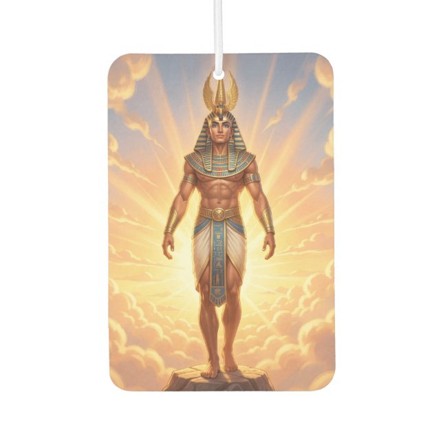 Ra – Ägyptischer Sonnengott´4 Air Freshener (Front)