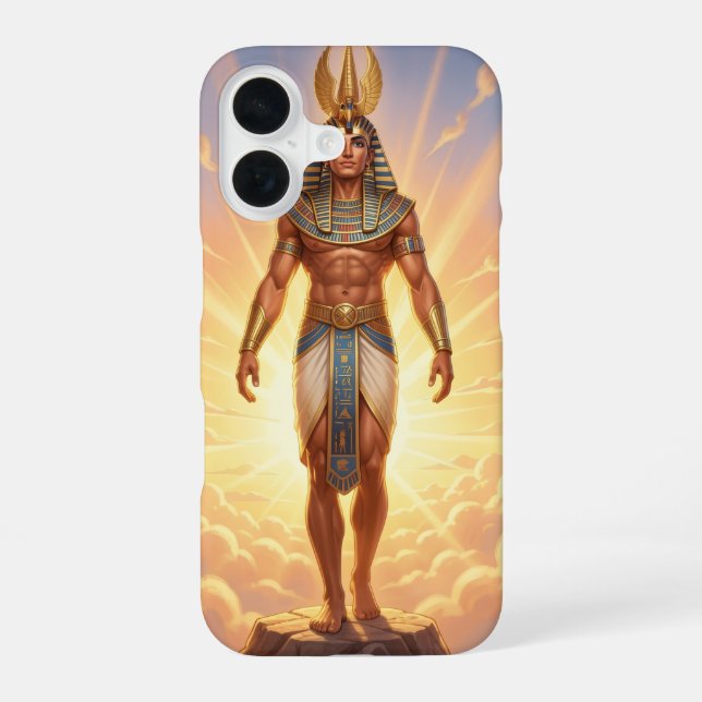 Ra – Ägyptischer Sonnengott´4 iPhone Case (Back)