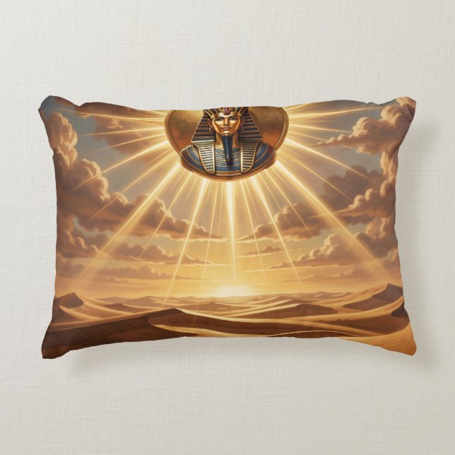 Ra – Ägyptischer Sonnengott´5 Accent Pillow (Front)