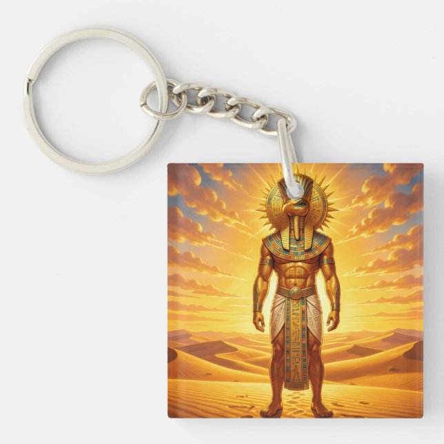 Ra – Egyptian Sun God´1 Keychain (Front)