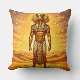 Ra – Egyptian Sun God´1 Throw Pillow