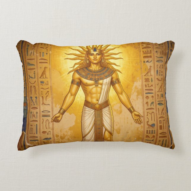 Ra - Egyptian sun god´2 Accent Pillow (Front)