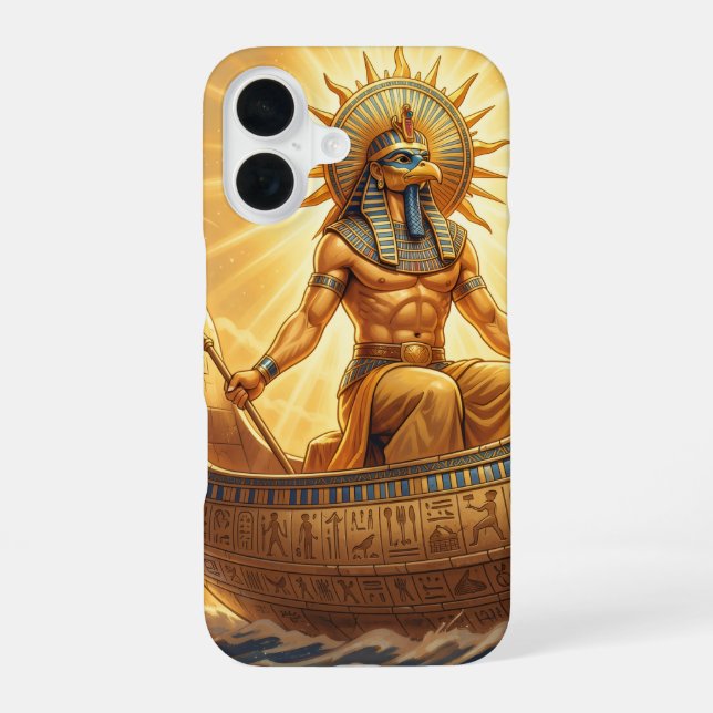 Ra – Egyptian Sun God´3´ iPhone Case (Back)
