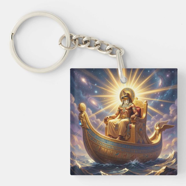 Ra – Egyptian Sun God´5 Keychain (Front)