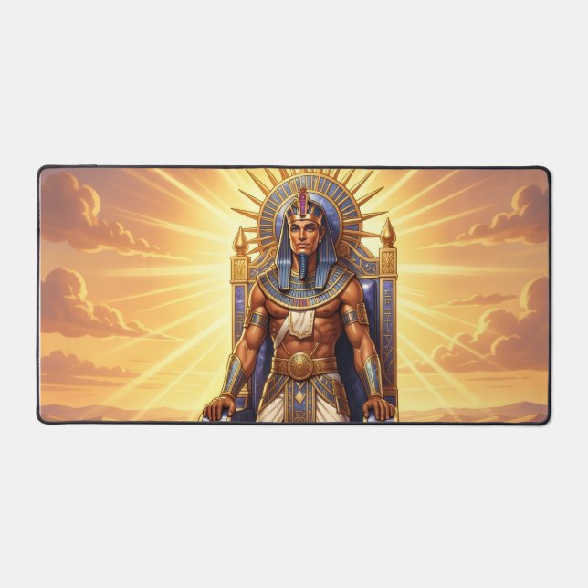 Ra - Egyptian Sun God Desk Mat (Front)