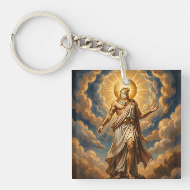 Ra – Egyptian Sun God Keychain (Front)