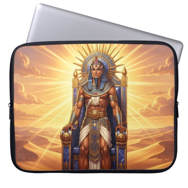Ra - Egyptian Sun God Laptop Sleeve (Front)