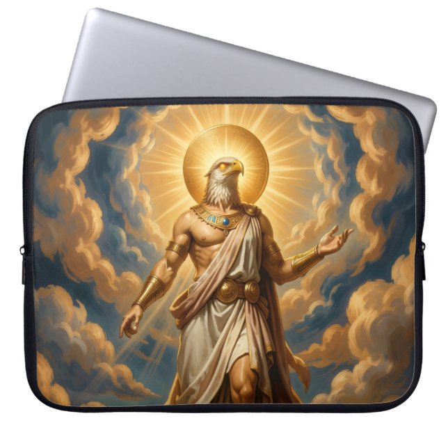 Ra – Egyptian Sun God Laptop Sleeve (Front)