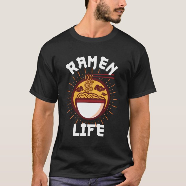 Ra For Japanese Noodles Japan T-Shirt (Front)