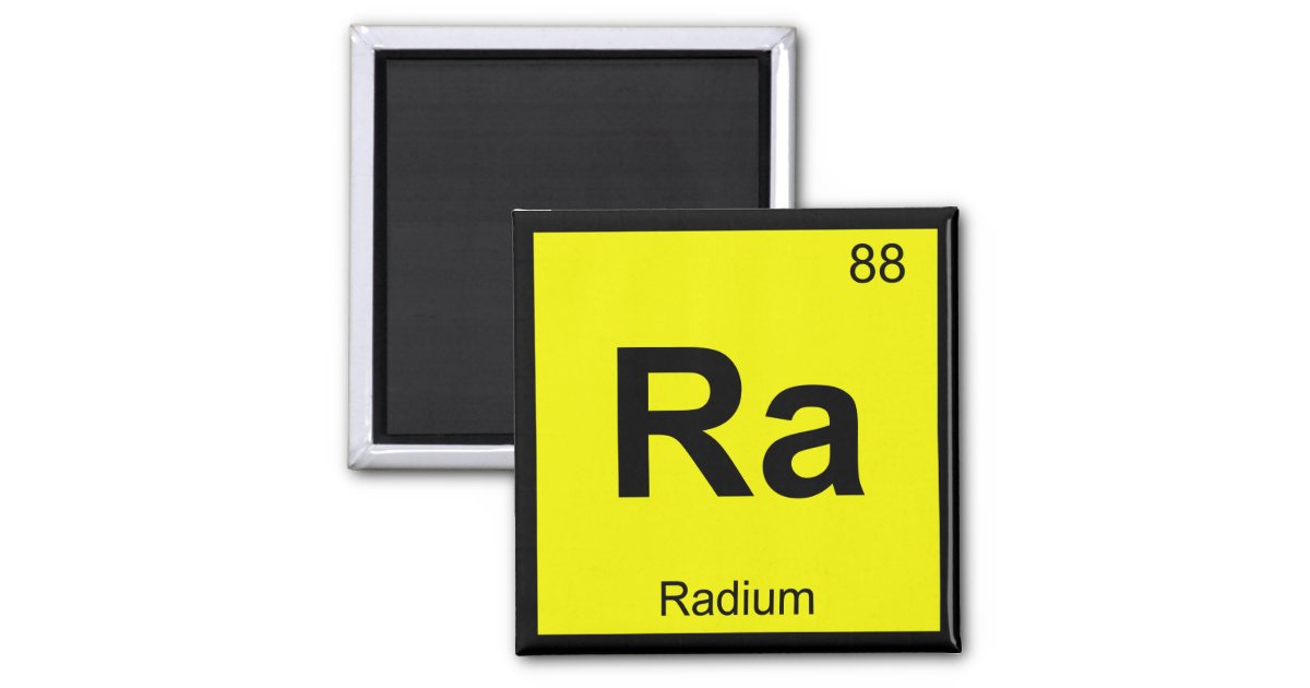 Radium Chemistry Periodic Table Symbol