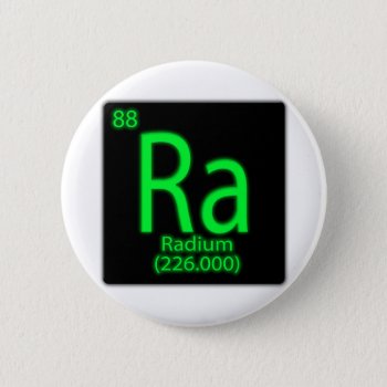 Ra Radium Glowing In The Dark. Radium Was Used As Button by Funkyworm at Zazzle