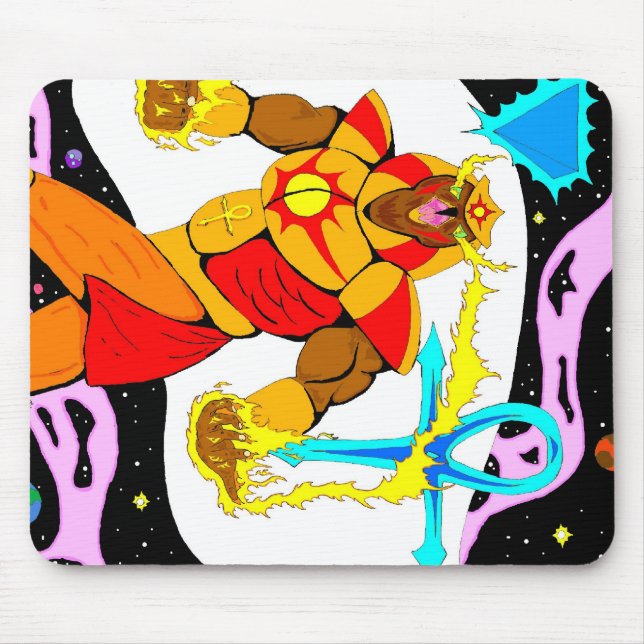 Ra the Sun God Mouse Pad (Front)