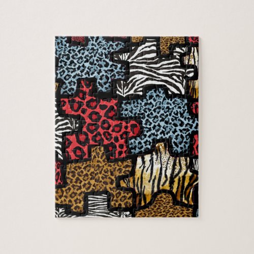 RAB Rockabilly Animal Print Puzzle