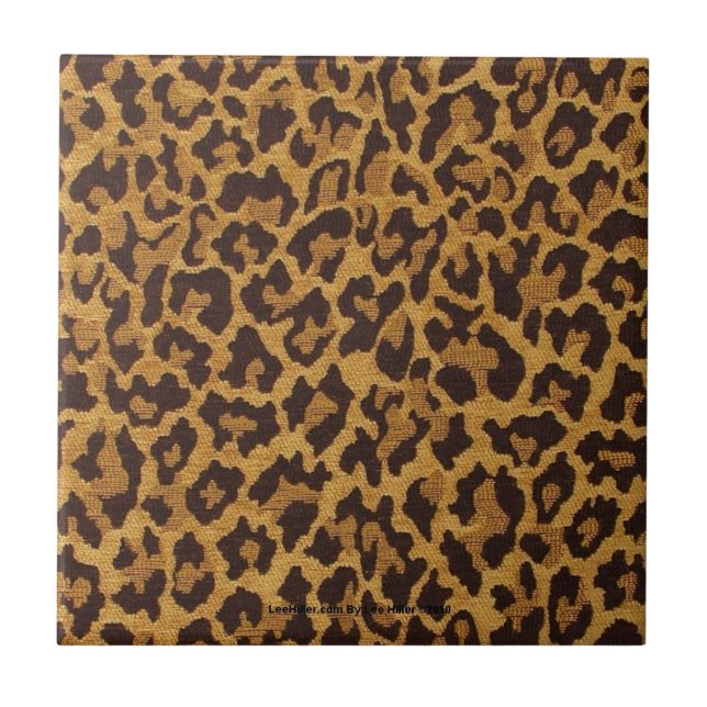 RAB Rockabilly Classic Leopard Print Tile (Front)