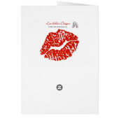 RAB Rockabilly Gold Leopard Print Sugar Skulls Cards (Back)