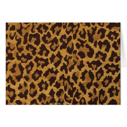 RAB Rockabilly Leopard Print Brown Gold (Front Horizontal)